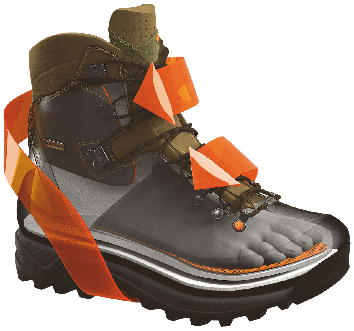 BOOT IMAGE with arrows INSTANT FIT legless