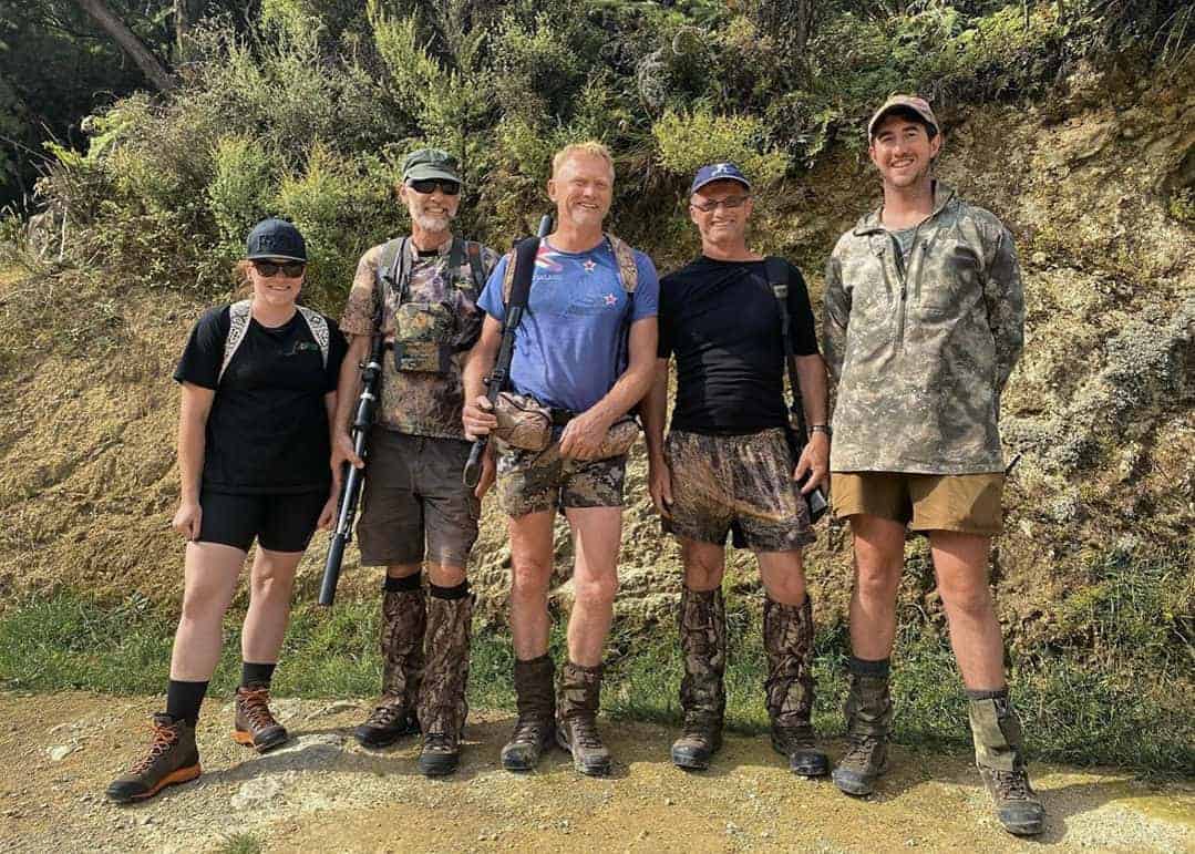 The team with Te Awaiti Hunting Adventures