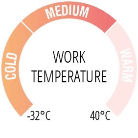 Work Temperature Cold Medium