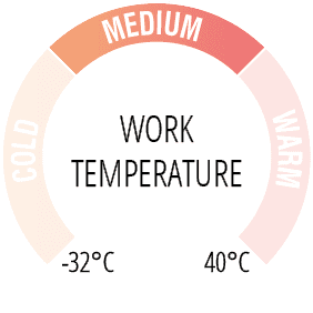 Work Temperature Medium